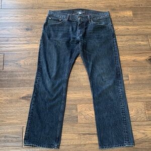 Banana Republic Men's Vintage Straight Jeans in Dark Blue Denim.Pre-owned.32x30.